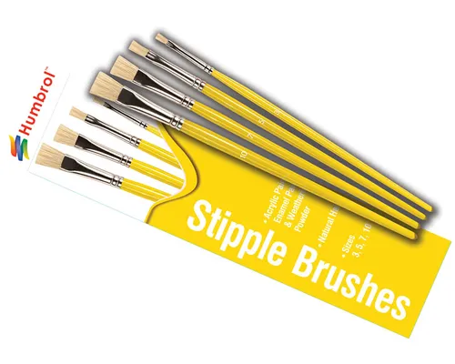 Humbrol AG4306 Stipple Brush Pack Modell