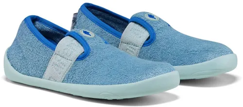 Affenzahn Barfußschuh Hausschuh Vegan Dreamy Hai blau - Größe 22 - Kinderschuhe: Der vegane Hausschuh aus hochwertiger Bambusviskose ist super weich, atmungsaktiv und ideal für kleine Abenteurer.