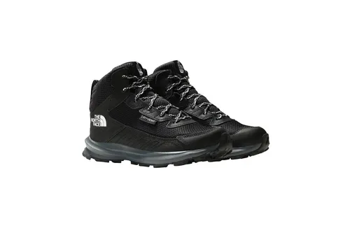 The North Face Y Fastpack Hiker Mid WP - Kinder Wanderschuhe - Wasserdichte Wanderschuhe für Kinder mit atmungsaktiver Konstruktion, ideal für Abenteuer bei jedem Wetter und aus 70% recyceltem Material gefertigt.