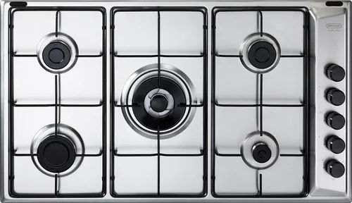 De'Longhi FLA 59 DD Einbaukochfeld Edelstahl 86 cm Gas 5 Brenner