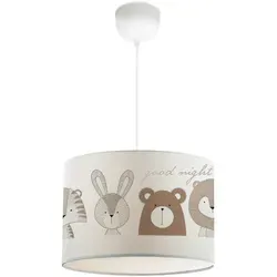 lux.pro Kinder Hängeleuchte Rugby - Moderne Deckenleuchte für Kinderzimmer, mit Tier-Motiv – schafft eine kreative und gemütliche Atmosphäre. Ideal für eine individuelle Raumgestaltung.