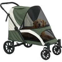 PawHut Hundewagen für große Hunde und Katzen bis 30 kg