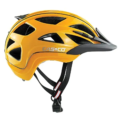 Casco Fahrradhelm ACTIV 2 gelb (510) S - Fahrradhelm in auffälligem Gelb, ideal für Sicherheit und Sichtbarkeit beim Radfahren, Größen S für Kopfumfang 52-56 cm.