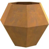 vidaXL Pflanzkübel Rostig 100 x 100 x 80 cm – Wetterfest und Stilvoll - Der wetterfeste Pflanzkübel aus hochwertigem Stahl bringt Stil in deinen Garten. Mit seiner robusten Konstruktion ist er ideal für verschiedene Pflanzen und sorgt für eine langlebige Nutzung im Außenbereich.