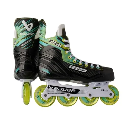 Bauer XRS Inliner Roller Hockey Skate Intermediate 4 - Euro 37.5 R - Hochwertige Inline-Skates für Roller Hockey, ideal für ambitionierte Spieler. Robuste Bauweise und präzise Passform sorgen für optimalen Komfort und Kontrolle.