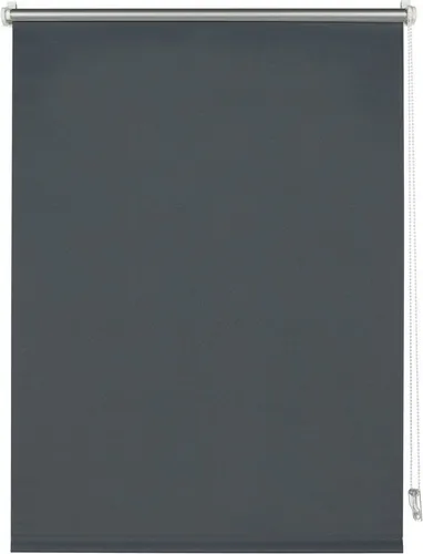 Deco Company Thermo-Rollo ohne Bohren - Anthrazit, 55 x 150 cm - Seitenzug- & Springrollos mit hoher Lichtreflektion dank Thermo-Rückseite. Energiesparend, ideal für Winter und Sommer, einfache Klemm-Montage ohne Bohren, alle Teile inklusive.