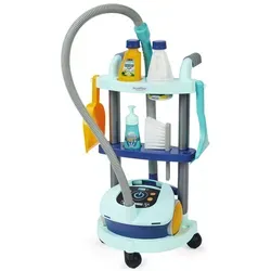 écoiffier Putzwagen mit Staubsauger