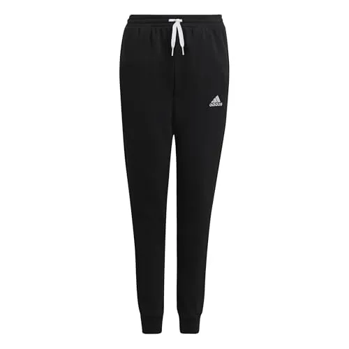 adidas Unisex Kinder Entrada 22 Sweat Pants - Sporthose für Kinder, ideal für Training und Freizeit, aus 70% Baumwolle, mit elastischem Bund und praktischen Seitentaschen.