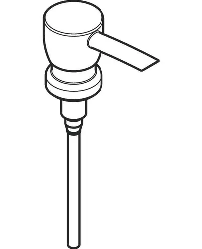 HG Pumpe Lotionsspender Axor chrom