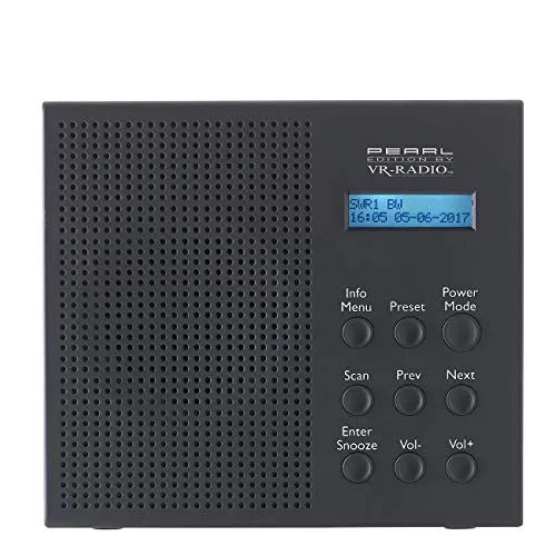 VR-Radio DAB+/FM-Radio mit Akku und Dual-Wecker