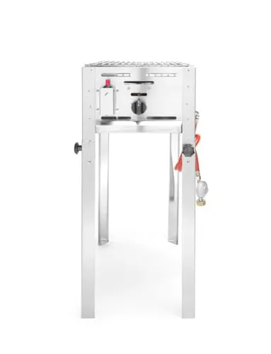 HENDI Grill-Master mini - Elektronisches Zündgerät für Gasflaschengas, ideal für den Außenbereich mit 5kW Leistung und robustem Edelstahlrahmen.
