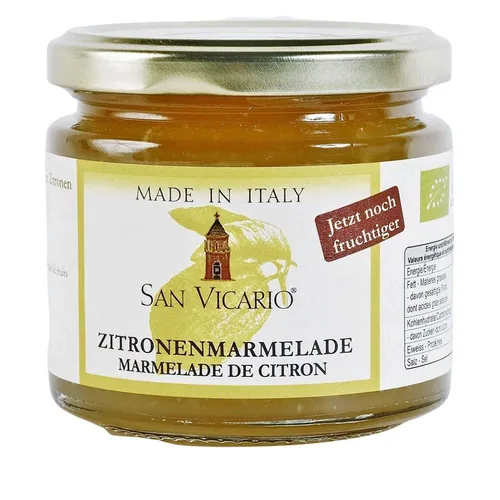 San Vicario Zitronenmarmelade Bio