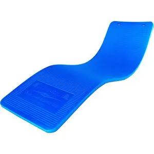 THERABAND Yogamatte 25056, mit Ösen, blau, 2,5 cm stark, rutschfester Schaumstoff, 190 x 60 cm