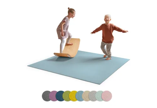 Ehrenkind Spielmatte Krabbelmatte Rutschfest, Made in Germany (Krabbeldecke für Baby, Hochwertige Krabbelmatte Baby), Spielmatte Baby, Rutschfeste Spielunterlage