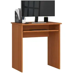 Raumhirsch Furniture Schreibtisch aus Erle, 68x74 cm - Gestalten Sie Ihren Arbeitsplatz stilvoll mit unserem kompakten Schreibtisch. Die hochwertige Laminatoberfläche ist langlebig und kratzfest. Ideal für Home Office oder Jugendzimmer – für konzentriertes Arbeiten und kreative Projekte.