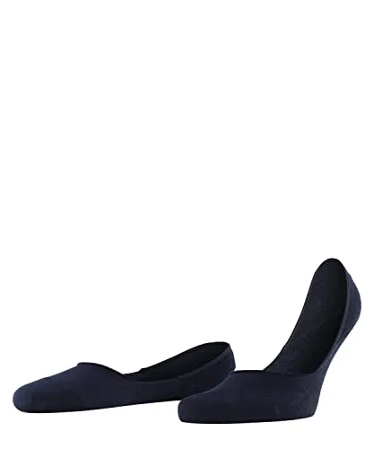 FALKE Herren Füßlinge Invisible Step Medium Cut Box M In Baumwolle unsichtbar einfarbig 1 Paar, Blau Dark Navy 6375, 45-46