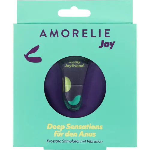 AMORELIE Joy Prostata Stimulator mit Vibration Melt lila 4251665310928