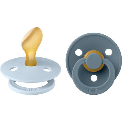 BIBS Colour Size 2: Anatomical 6+ months Schnuller Baby Blue / Petrol 2 St.