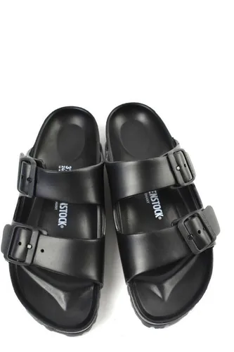 BIRKENSTOCK Herren ARIZONA EVA Pantoletten, Schwarz 41 EU - Wanderschuhe aus leichtem EVA-Material, wasserfest und ideal für Freizeit und Outdoor-Aktivitäten.
