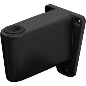 Goobay Leuchten-Halterung 64991, schwarz, Wandhalterung für Goobay Lupenleuchte 64989