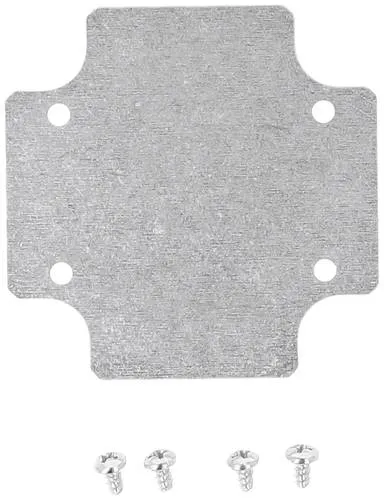 Hammond Electronics 1556BPL Innenplatte (L x B) 71mm x 71mm Aluminium 1St.