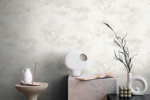 living walls Vliestapete Michalsky 6 Himmel-Tapete Mustertapete mit Wolken Wolken, strukturiert, matt, (1 St), Vliestapete Himmeltapete für Schlafzimmer Küche Wohnzimmer Wolken Flur