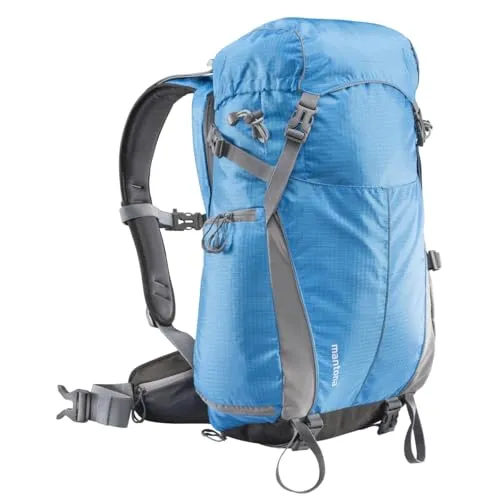 Mantona 20057 Elements Outdoor Rucksack - Vielseitiger 2-in-1 Rucksack für DSLR und Zubehör, inkl. Regenschutzhülle und herausnehmbarer Kameratasche, ideal für Outdoor-Fotografie und Drohnenliebhaber.