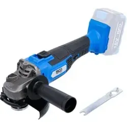 BGS 7377 Akku-Winkelschleifer 18 V - Leistungsstarker, kabelloser Akku-Winkelschleifer für Industrie und Werkstatt, bürstenloser Motor für maximale Leistung und längere Laufzeit. Ideal zum Trennen und Schleifen von Metall, Stein und Holz.