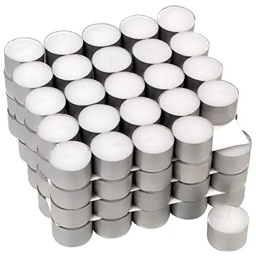 Teelichter 8 Std. Brenndauer - 12er Pack - Kerzen & Teelichter - 12 geruchsneutrale Teelichter mit 8 Stunden Brenndauer, ideal für stimmungsvolle Abende.