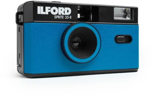 Ilford Sprite 35-II Kamera blau-schwarz