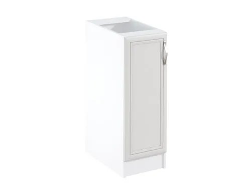 ROYAL24_MARKT Unterschrank - Maximieren Sie den Stauraum in Ihrer Küche - Kücheunterschrank, 1-St., Sycylia Weiß D30, aus hochwertigen Materialien für zeitloses Design und beste Verarbeitung, ideal für kleine Küchen.
