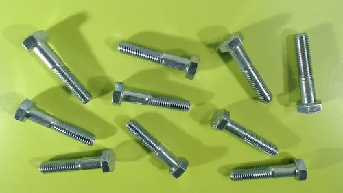 10X M8x40 Sechskantschrauben Teilgewinde 8.8 galv. verzinkt DIN 931 / ISO 4014