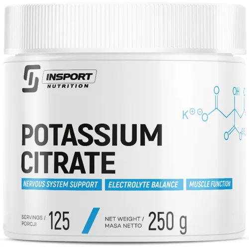 Kaliumcitrat 250 g Pulver Kalium Muskeln Nerven Vitamin B6 INSPORT