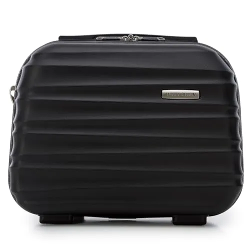 WITTCHEN Kosmetikkoffer – Eleganter Reisekoffer für Damen - Reisetaschen: Stilvoller Kosmetikkoffer aus robuster ABS-Hartschale mit praktischem Innenraum und abnehmbarem Schultergurt für optimale Organisation auf Reisen.
