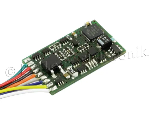 Lenz 10231-02 DCC Digitaldecoder Standard+ V2 mit 8 Poligem Stecker NEU - Decoders - Hochwertiger Lokdecoder für präzise digitale Steuerung, geeignet für Gleichstrom und ideal für Modellbahn-Enthusiasten.