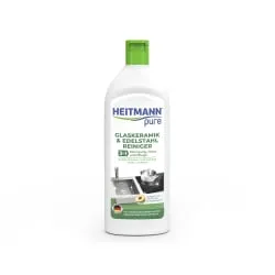 Produktbild Brauns-Heitmann GmbH & Co. KG HEITMANN pure Glaskeramik- und Edelstahlreiniger, Ideal für Glaskeramik- & Ceranfelder sowie Induktionskochfelder, 1 Flasche - 250 ml 10322950000