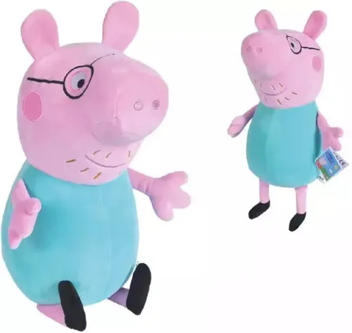 Świnka Peppa. Maskotka tata Peppy i George'a Simba Toys 4006592057664