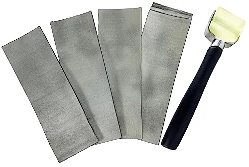 WELDINGER Set Dachrinnenpflaster Zink 250x80 mm (4 Stück)