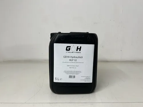 GH Industries GEHA Hydrauliköl HLP 32, Hoher Verschleißschutz, ISO-VG 32, 5L