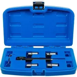 Injektoren Dichtsitz-Fräser-Set - 5-teilig für CDI Motoren - Autoteile - Ideal zur Ausbesserung der Dichtsitze beim Injektoren-Ausbau, passend für verschiedene Modelle und Marken wie Mercedes, BMW und Fiat.