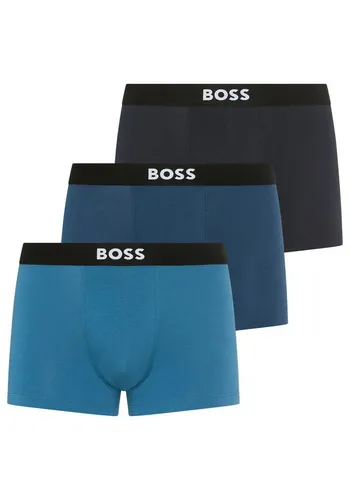 BOSS Trunk 3P Trunk BOSS ONE - Sportlich und Stilvoll - Boxer anliegend aus der BOSS ONE Kapselkollektion, elastischer Jerseystoff für optimalen Komfort und Passform – ideal für jeden Anlass.