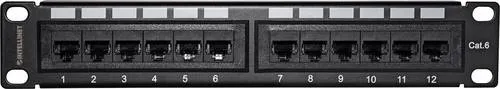 Intellinet 720748 12 Port Netzwerk-Patchpanel 254mm (10