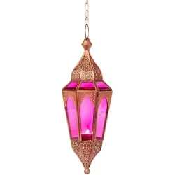 Marrakesch Teelichthalter Lalita in pink von Marrakesch Orient & Mediterran Interior