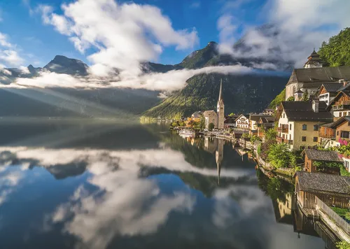 Ravensburger Verlag GmbH Puzzle Sagenumwobenes Hallstatt, Puzzleteile