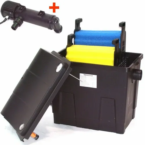 Apex Teichfilter Bio Teichaussenfilter UVC 9W Teichfilter 8000l Teichklärer 55891