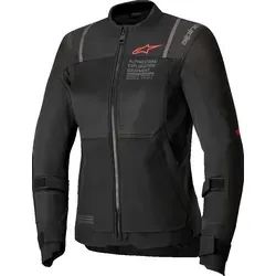 Alpinestars Stella ST-2 Air Damen Motorradjacke - Größe L, schwarz - Motorradjacke der Klasse AA mit Nucleon Flex Plus Protektoren und Vorbereitung für Tech-Air® Airbag. Ideal für Sicherheit und Komfort auf der Straße.