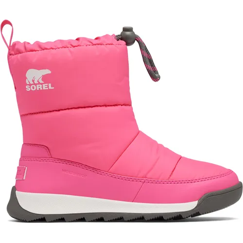 Sorel Unisex Kinder Whitney 2 Plus Puffy Wp Mode-Stiefel - Wasserdichte Stiefel für Jungen mit 200 g Isolierung und herausnehmbarem Fußbett für optimalen Komfort und Wärme in kaltem Wetter.