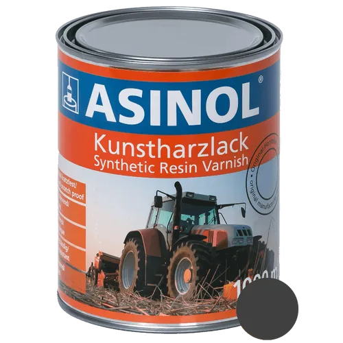Kunstharzlack Lack Farbe Claas CC Grau LM 7349 1000 ml 1 Liter ASINOL
