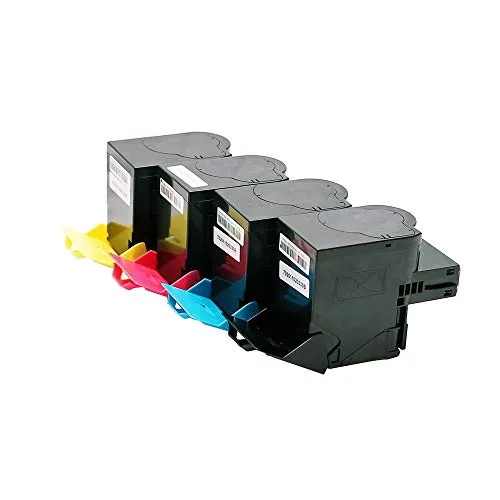 ABC Set 4X Alternativ Toner für Lexmark C2320 C232H - Kompatibles Toner-Set für Lexmark-Drucker, 4 Farben (Schwarz, Cyan, Magenta, Gelb) mit je 1000 Seiten Leistung. Ideal für kosteneffizientes Drucken in Büro und Home Office.