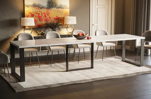 Endo-Möbel Esstisch Borys Max in weiß von ENDO Möbel